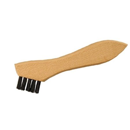 GORDON BRUSH 2 x 5 Row 0.020" Conductive Nylon 30 Degree Angled Upright Brush WB10CNG-12